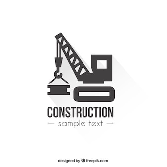 Construction logo template