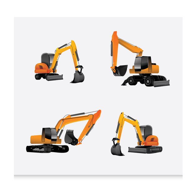 Construction machines collection