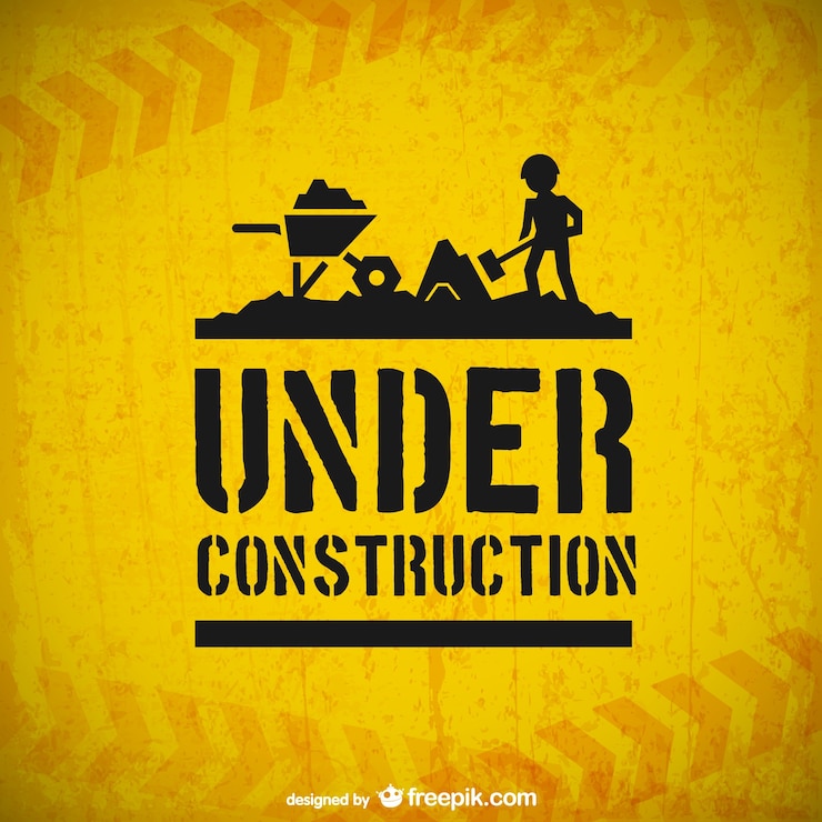 मुफ़्त वेक्टर under construction