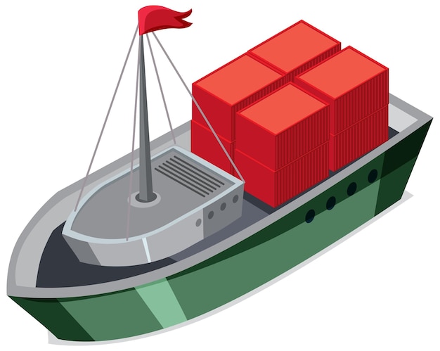 貨物輸送コンセプトのコンテナ船