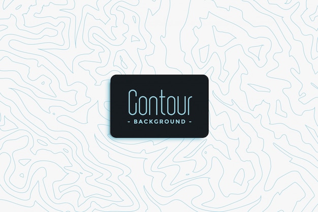 Contour topographic background