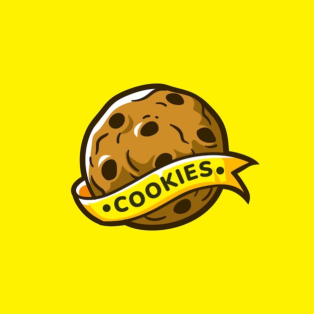 クッキーのロゴデザインテンプレート