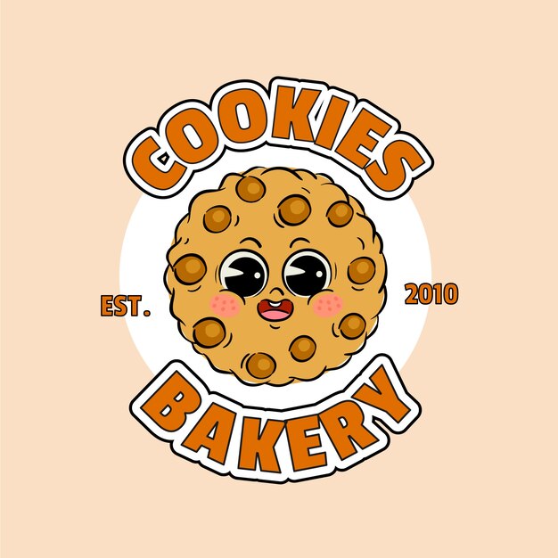 Шаблон оформления логотипа cookie