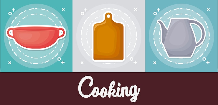 Free Vector cooking utensils  