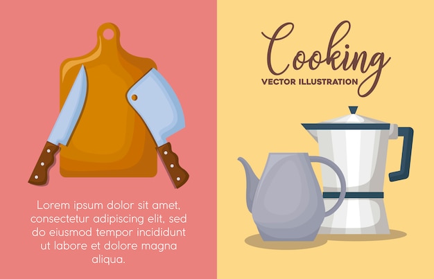 Free vector cooking utensils