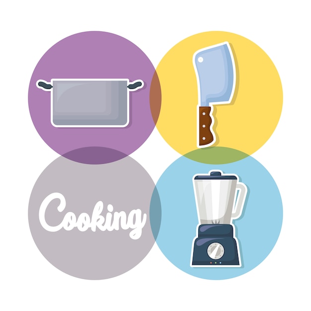 Free vector cooking utensils