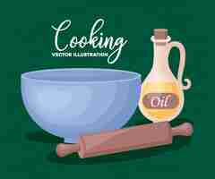 Free vector cooking utensils