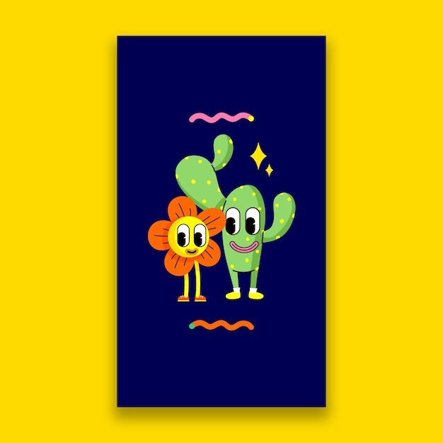 Cool cartoon mobile wallpaper