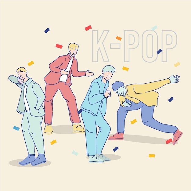 Cool k-pop boy group