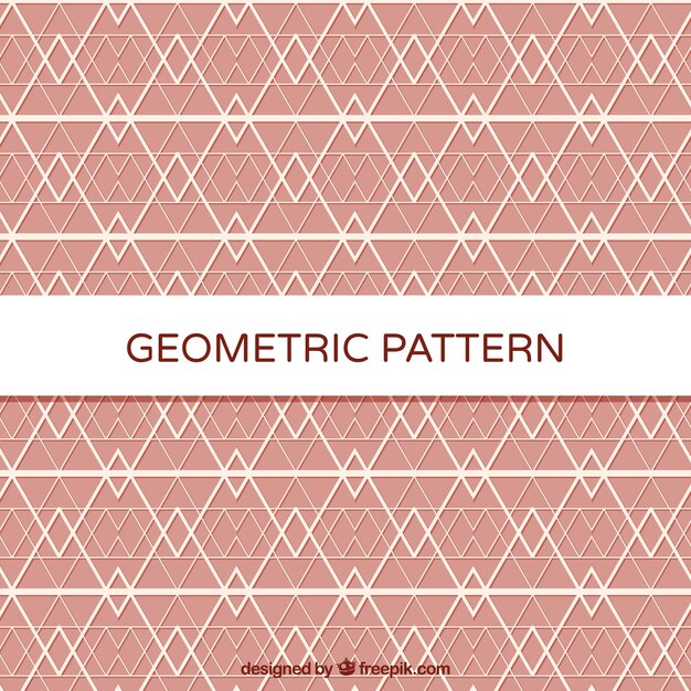 Cool and minimalist geometric pattern background