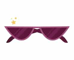 Free vector cool sunglasses design