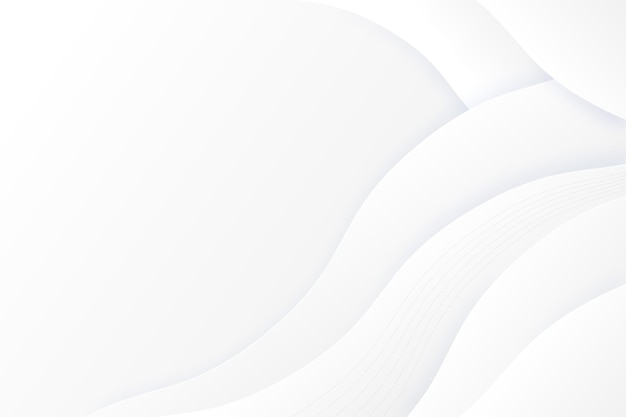 Free Vector copy space wavy white background in layers