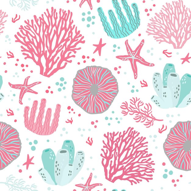 Coral pattern concept