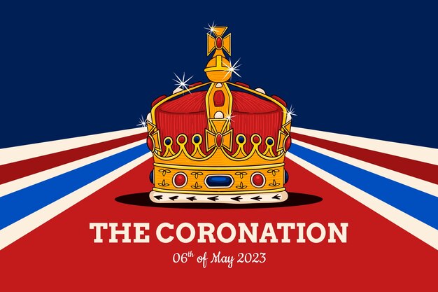 Coronation background template