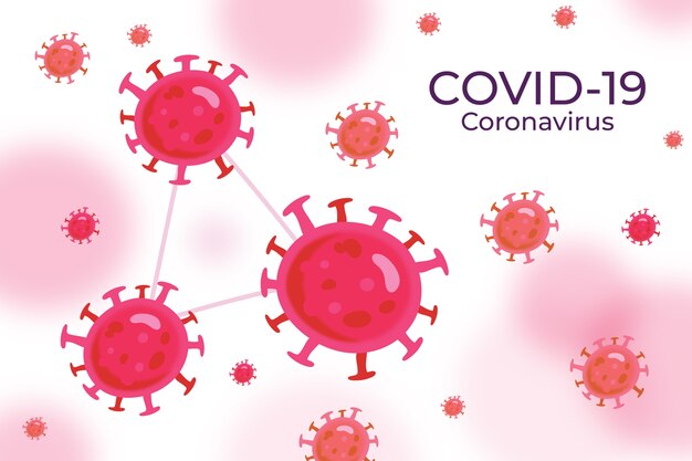 Coronavirus concept virus design