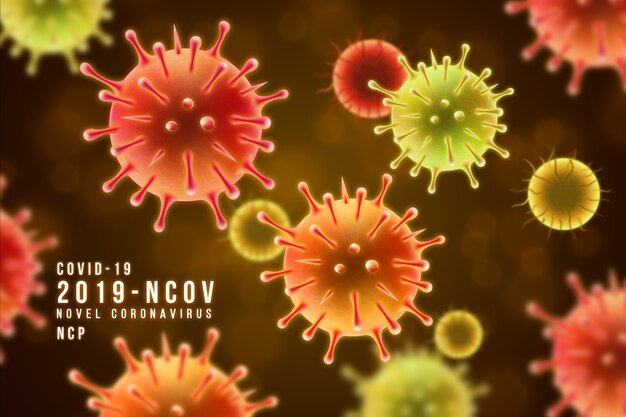 Concetto di coronavirus