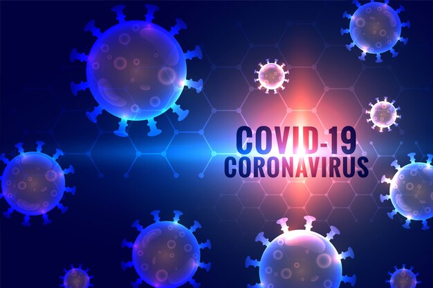 コロナウイルスcovid-19パンデミック背景とウイルス細胞
