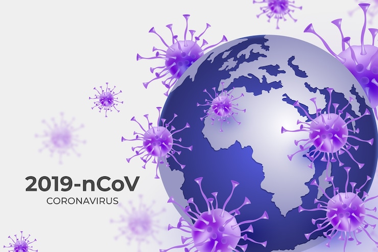 Free Vector coronavirus globe