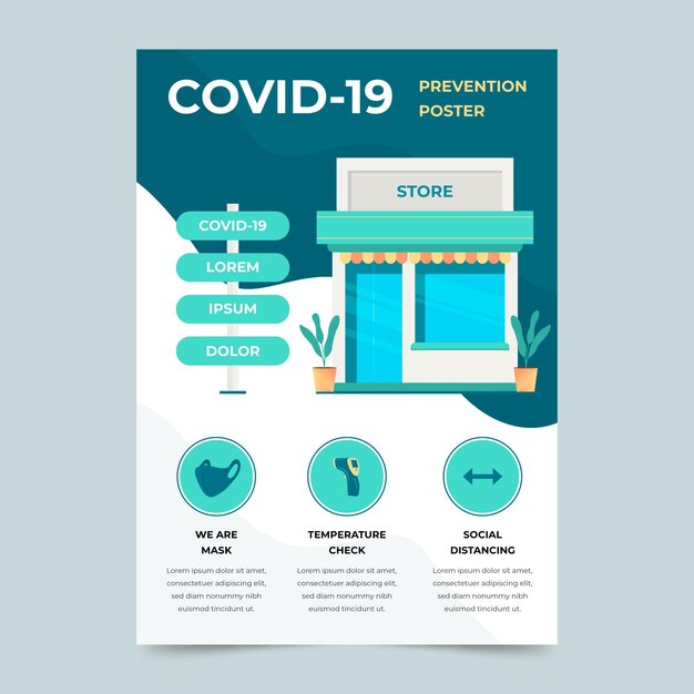 Coronavirus prevention poster