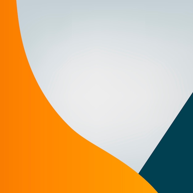 Vettore gratuito vettore di sfondo arancione in bianco aziendale per le imprese
