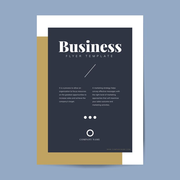 corporate brochure and poster template