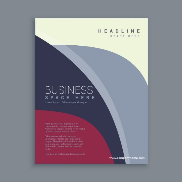 Corporate brochure template