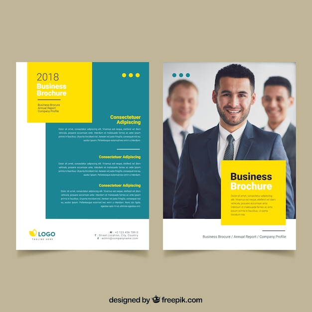 Дизайн бизнес-брошюр