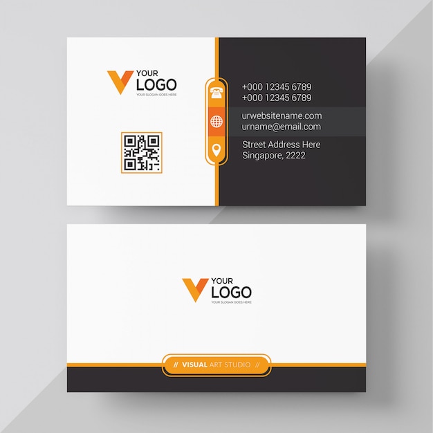 Free vector corporate business card