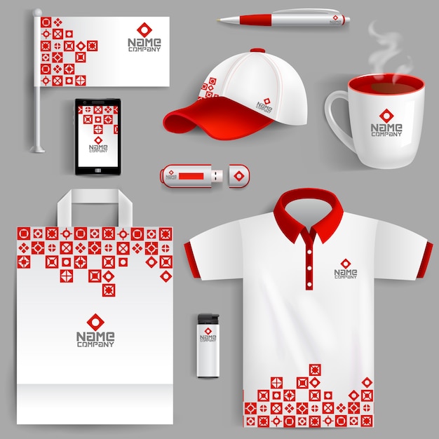 Corporate Identity Red