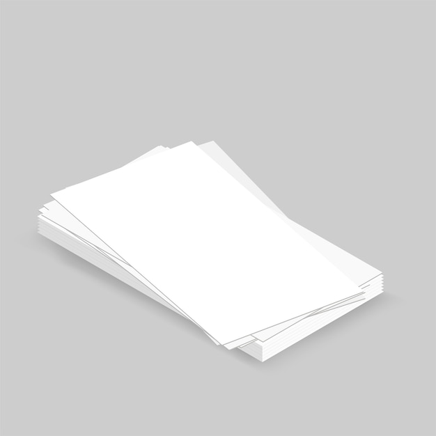 Free Photo  Blank white rolled chart paper on a gray background