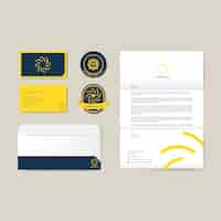 Free vector corporate identity