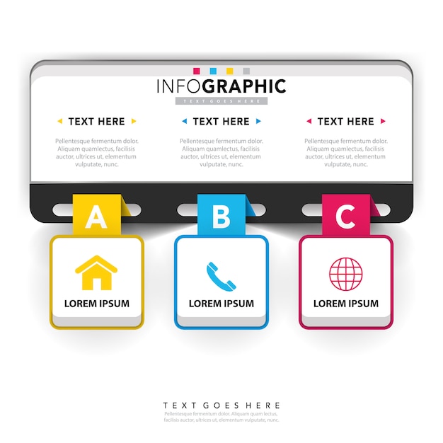 Corporate  infographic template