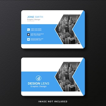 Corporate modern and digital creative business card template