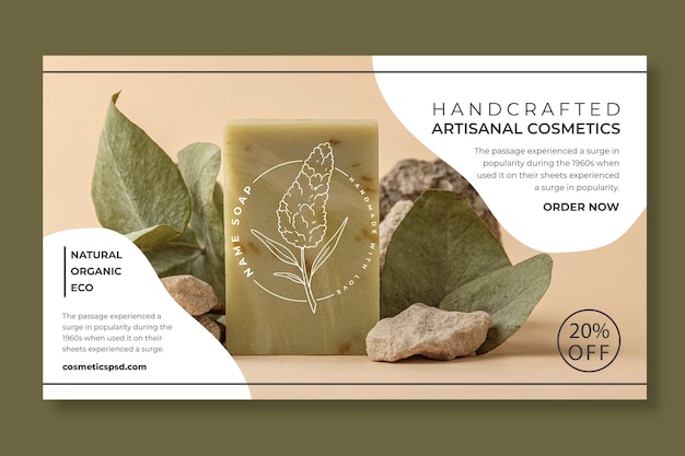 Cosmetic banner template