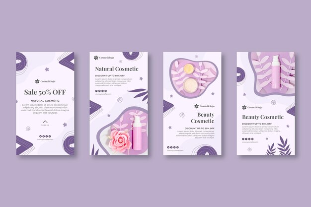 cosmetic instagram stories collection