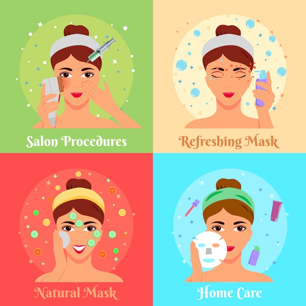 Cosmetic procedures banner collection