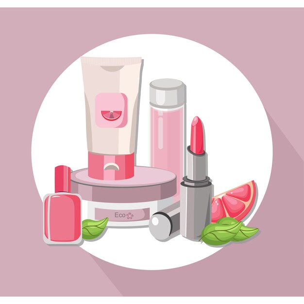 Cosmetic product background