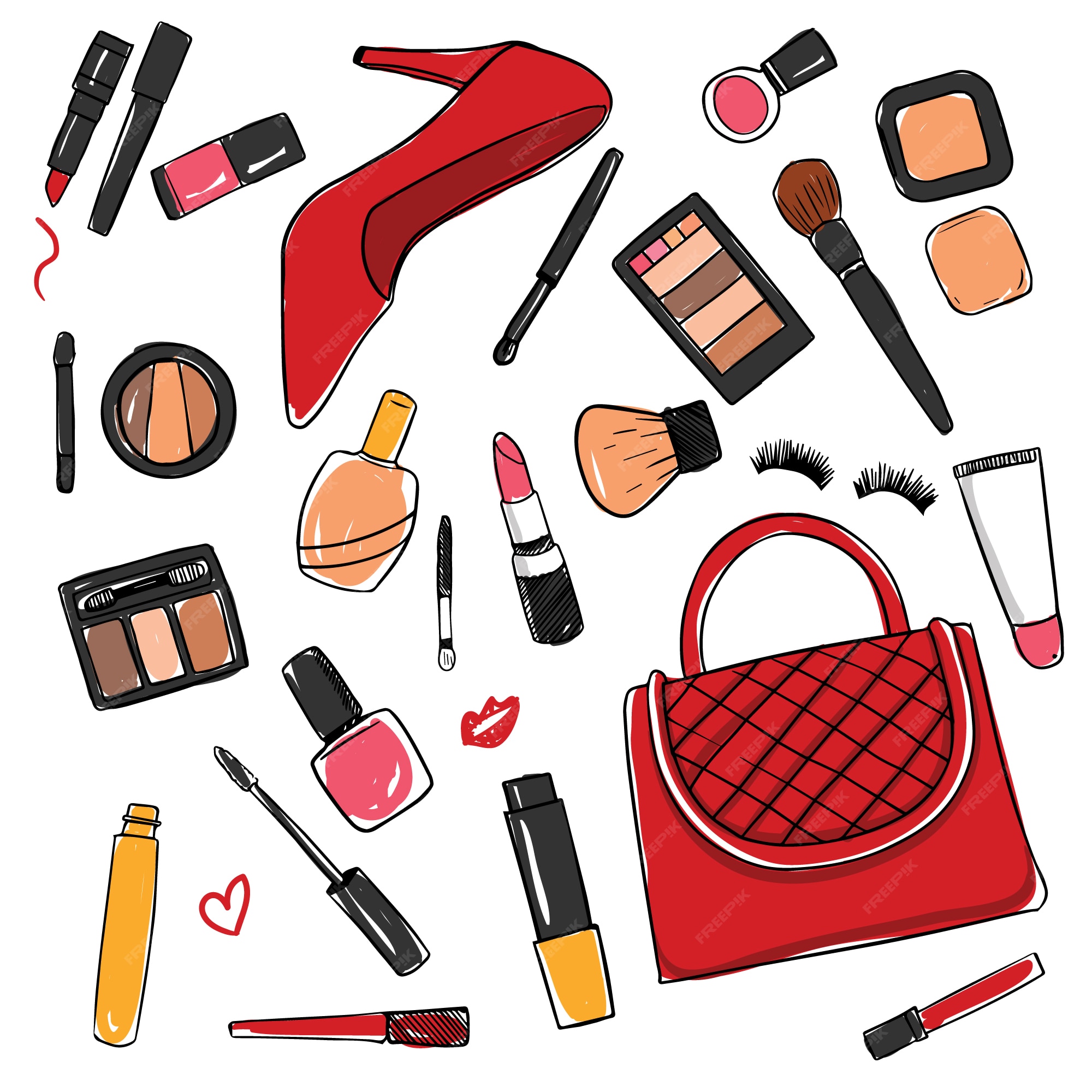 free makeup clipart