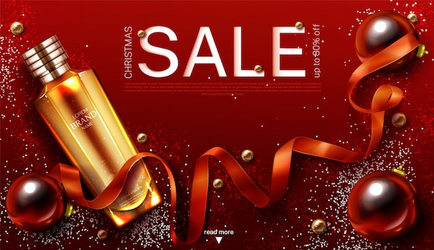 Cosmetics sale banner