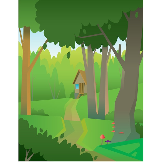 Countryside background design