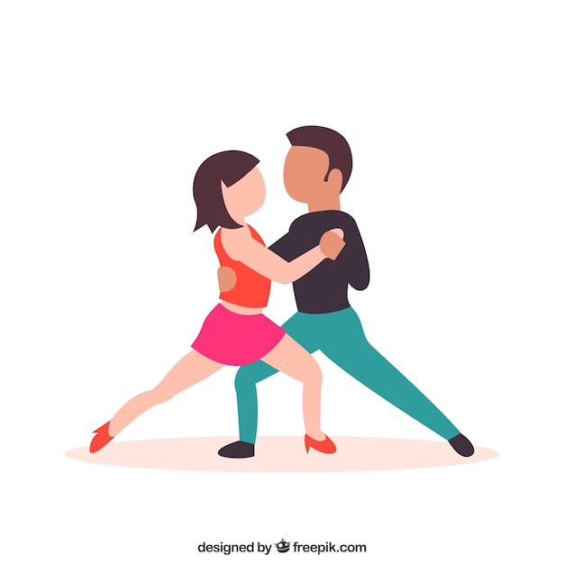 Couple dancing