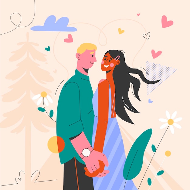 Couple Drawing Images - Free Download on Freepik