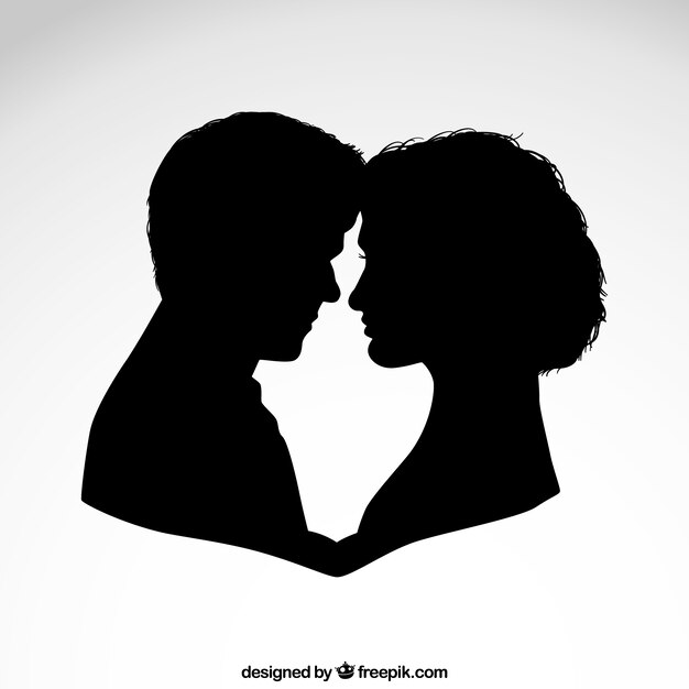 Couple silhouette