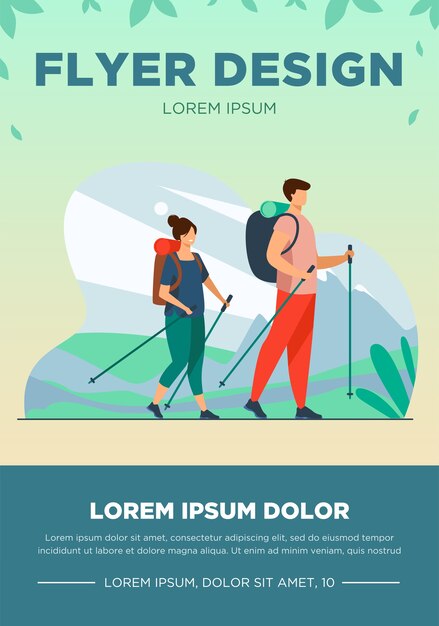 ノルディックウォーキング 画像 無料のベクター ストックフォト Psd