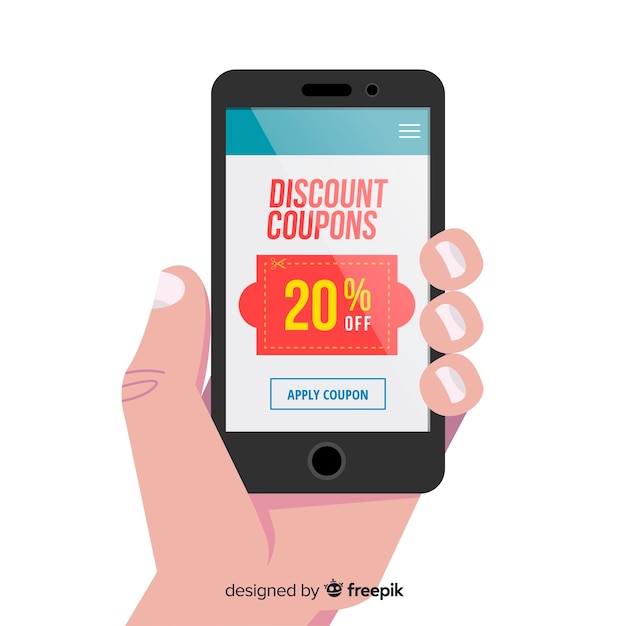 Coupon template for sales