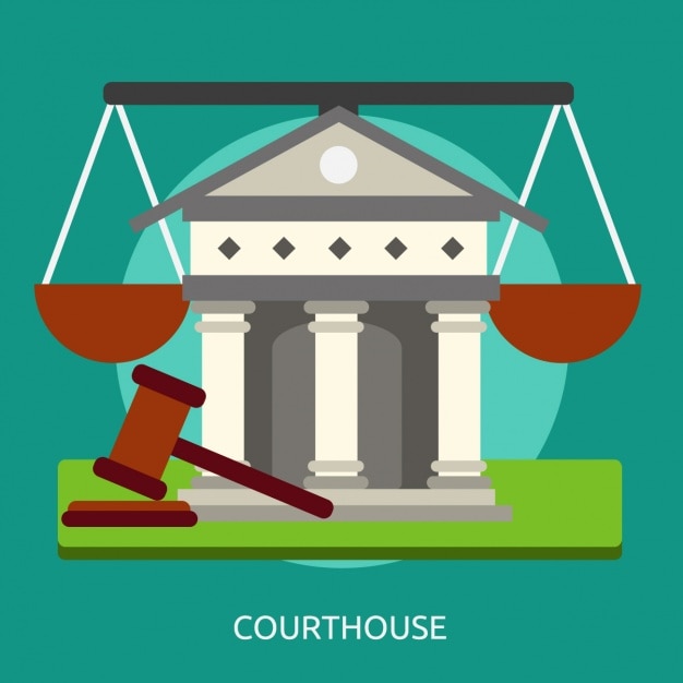 Courthouse background design