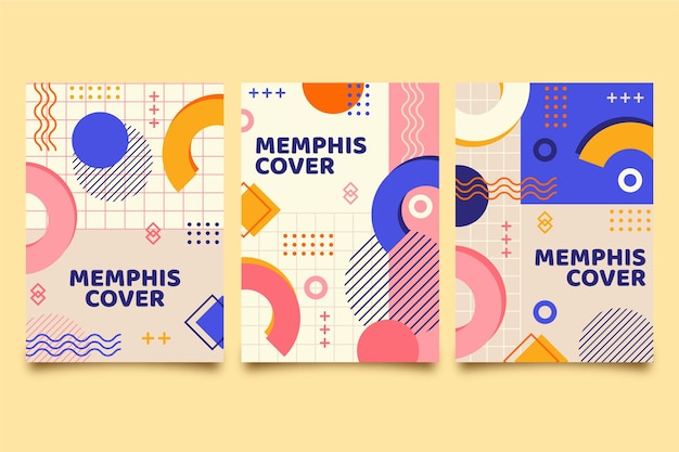 Cover set memphis design