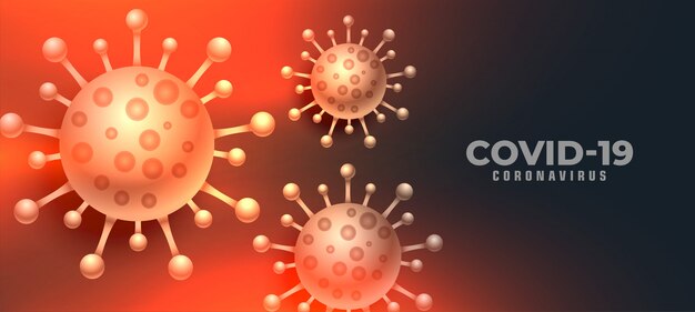 Covid-19 coronavirus or ncov virus concept background