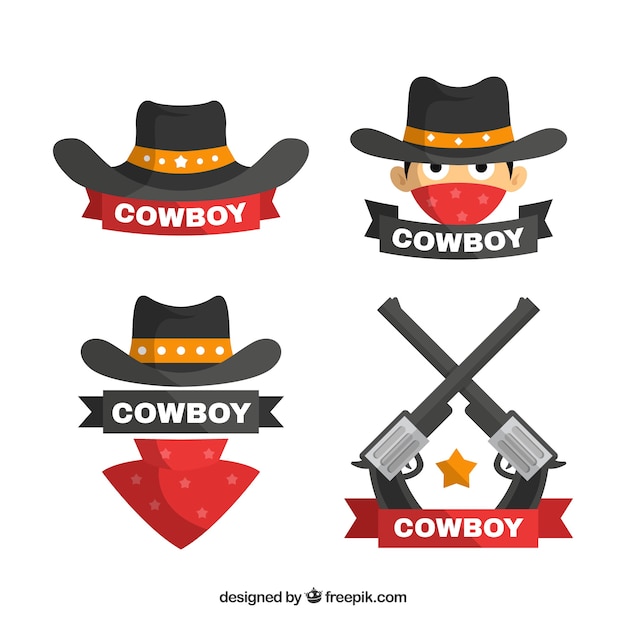 Cowboy logo collection