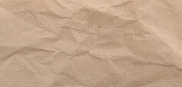 Craft crumpled paper cardboard page background